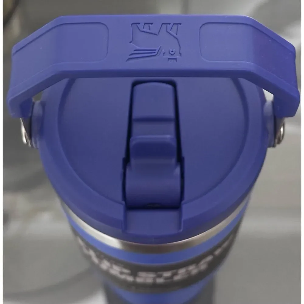 Stanley Ice Flow‎ Flip Straw Tumbler 30oz, IRIS BLUE - Picture 3 of 4